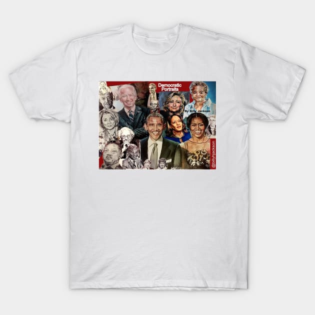 Democrats United T-Shirt by billyhjackson86